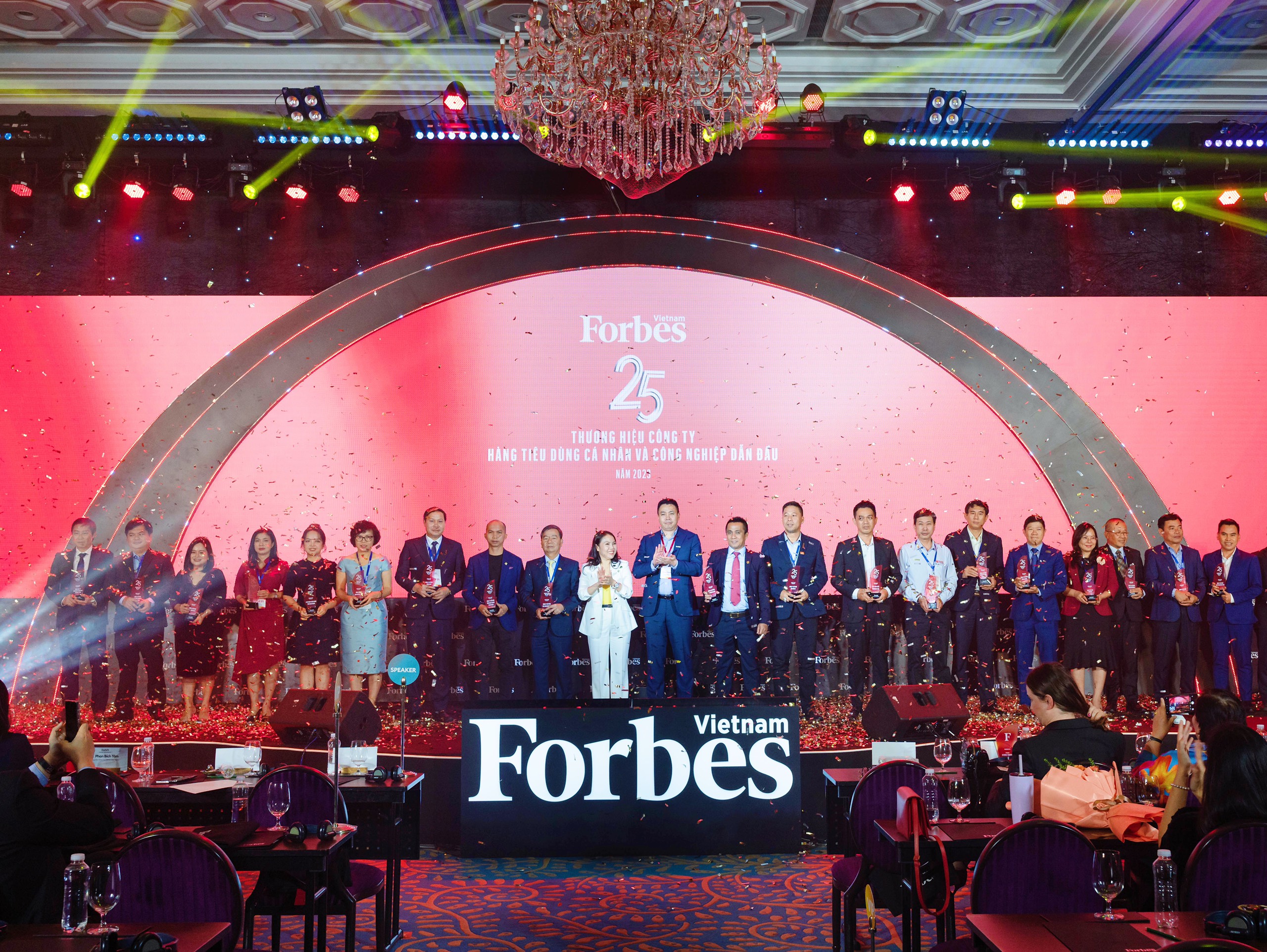 Đây là năm thứ tám liên tiếp Forbes Việt Nam lập danh sách thương hiệu và năm thứ ba tính toán thương hiệu công ty theo lĩnh vực